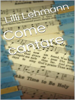 cover image of Come cantare (translated)